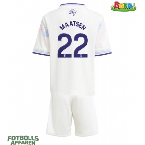 Aston Villa Ian Maatsen #22 Tredjeställ Barn 2025-26 Kortärmad (+ Korta byxor)